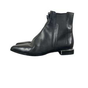 Kenzo black silver trimmed boots